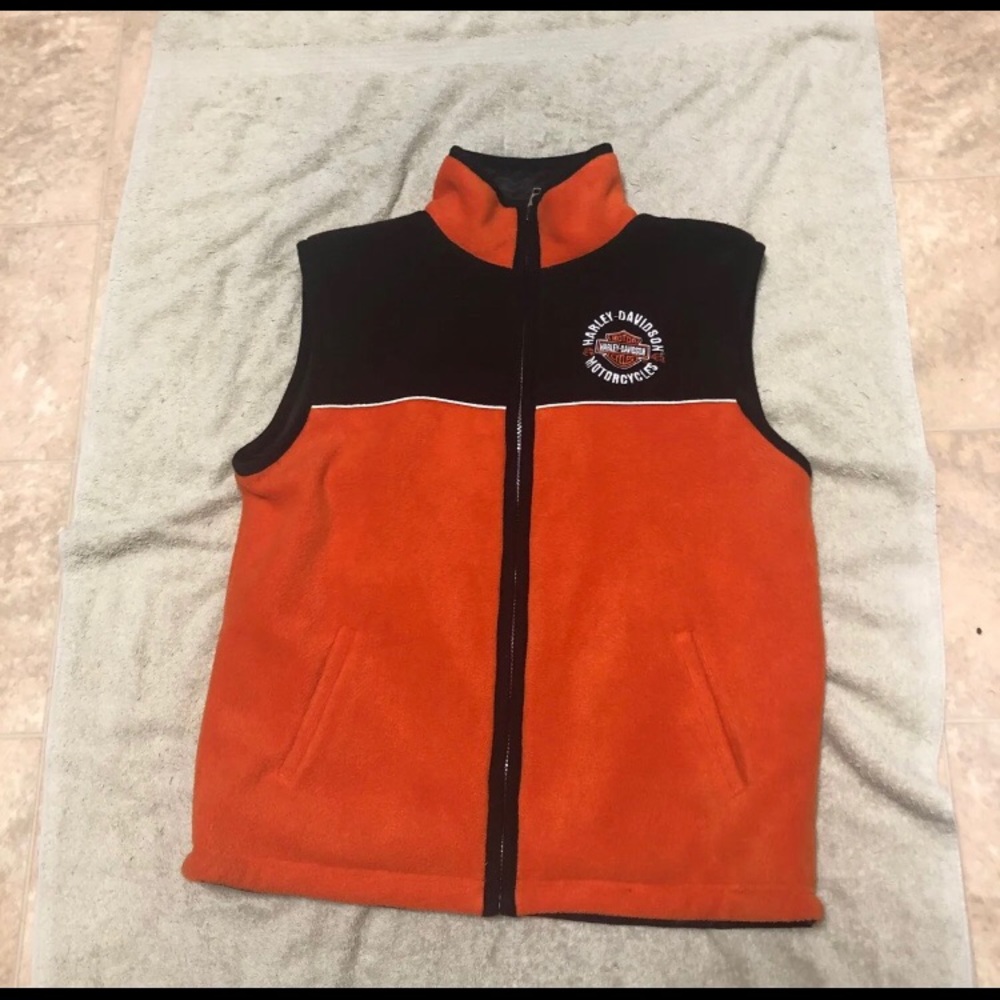 Harley-Davidson reversible vest L
